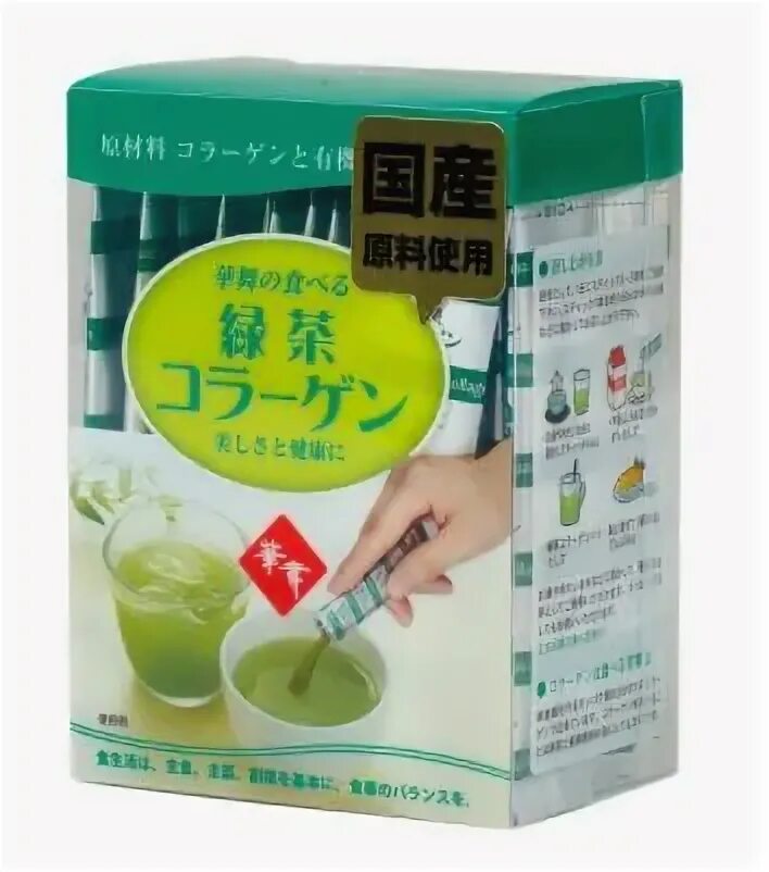 Коллаген чай зеленый