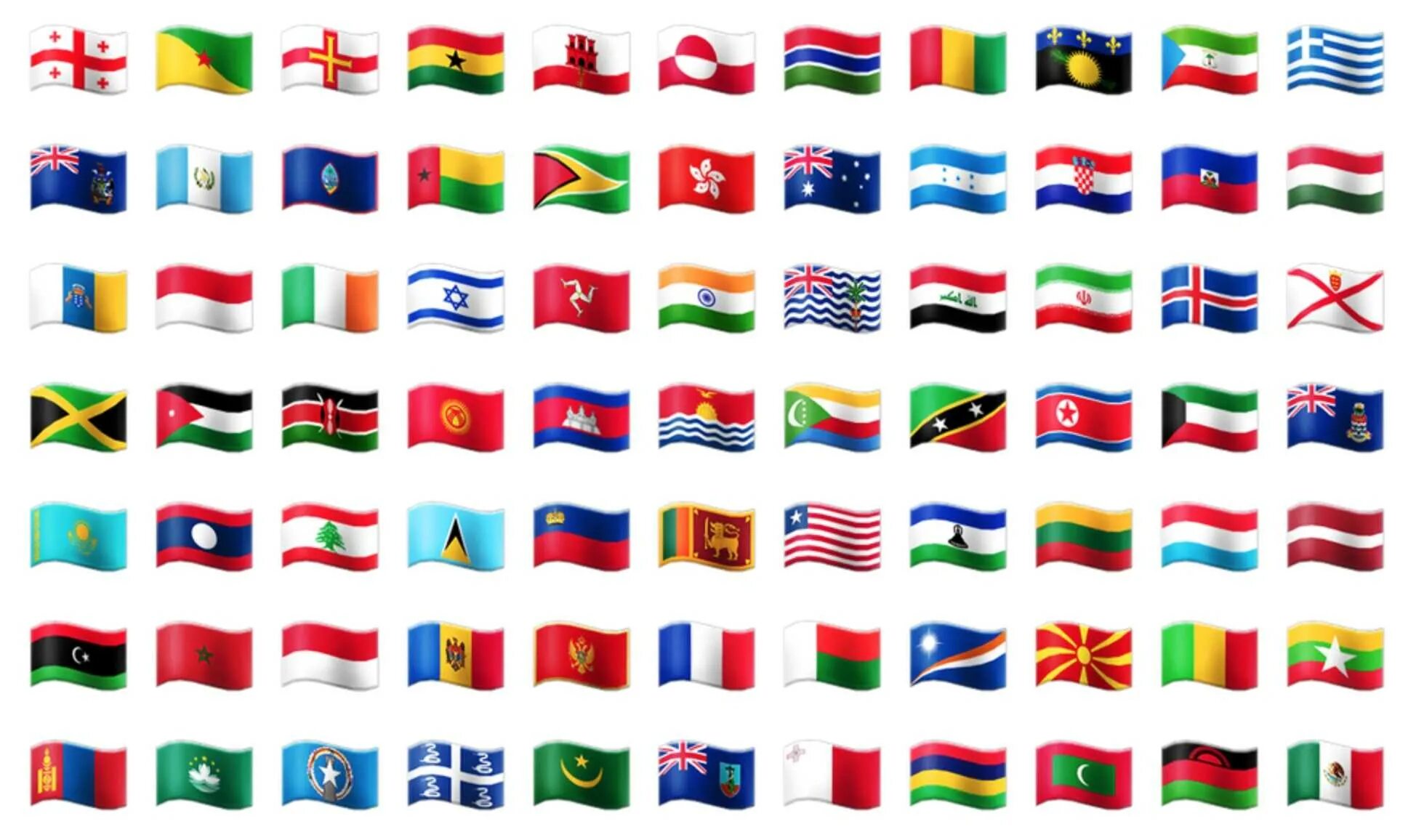 Flags of countries