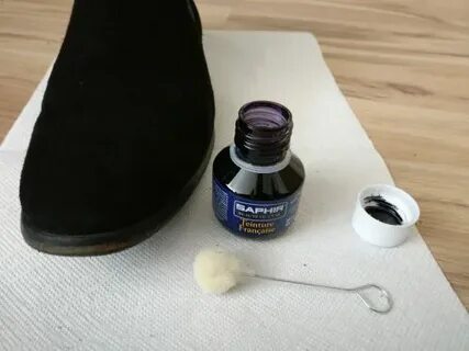 Чем покрасить подошву