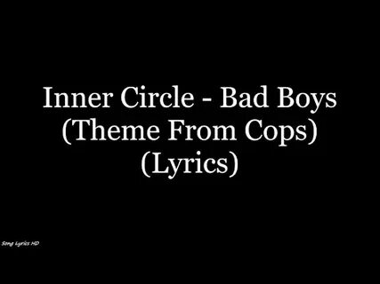 Bad boys theme from cops