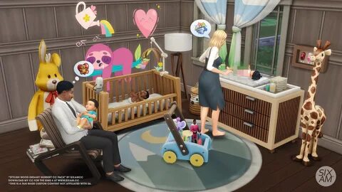 Sims 4 nursery kit