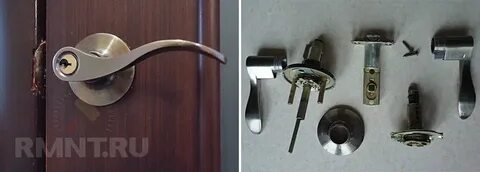 Ручка двери с защелкой как разобрать