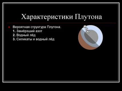 Плутон масса