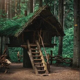 Лесная постройка