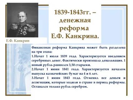 Введение серебряного рубля