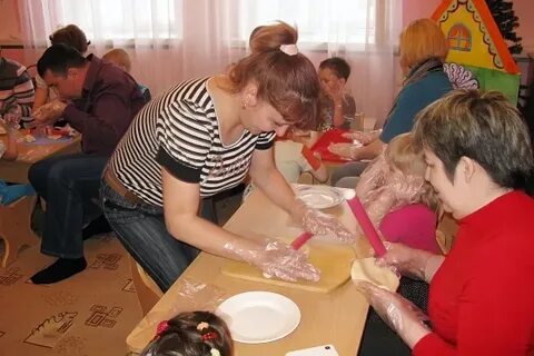 Праздник с родителями в детском саду