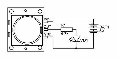 Схема датчика движения hc sr501