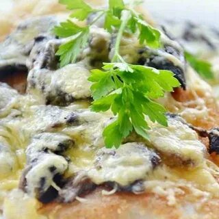 Рыба с шампиньонами в духовке