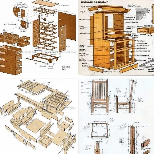 Лист сборки мебели. Мебель своими руками. Чертежи деревянной мебели. Чертежи мебели из дерева. Чертежи мебели для самостоятельного изготовления из дерева.