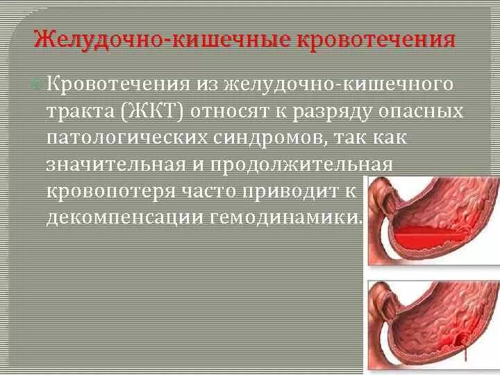 Питание после кровотечения