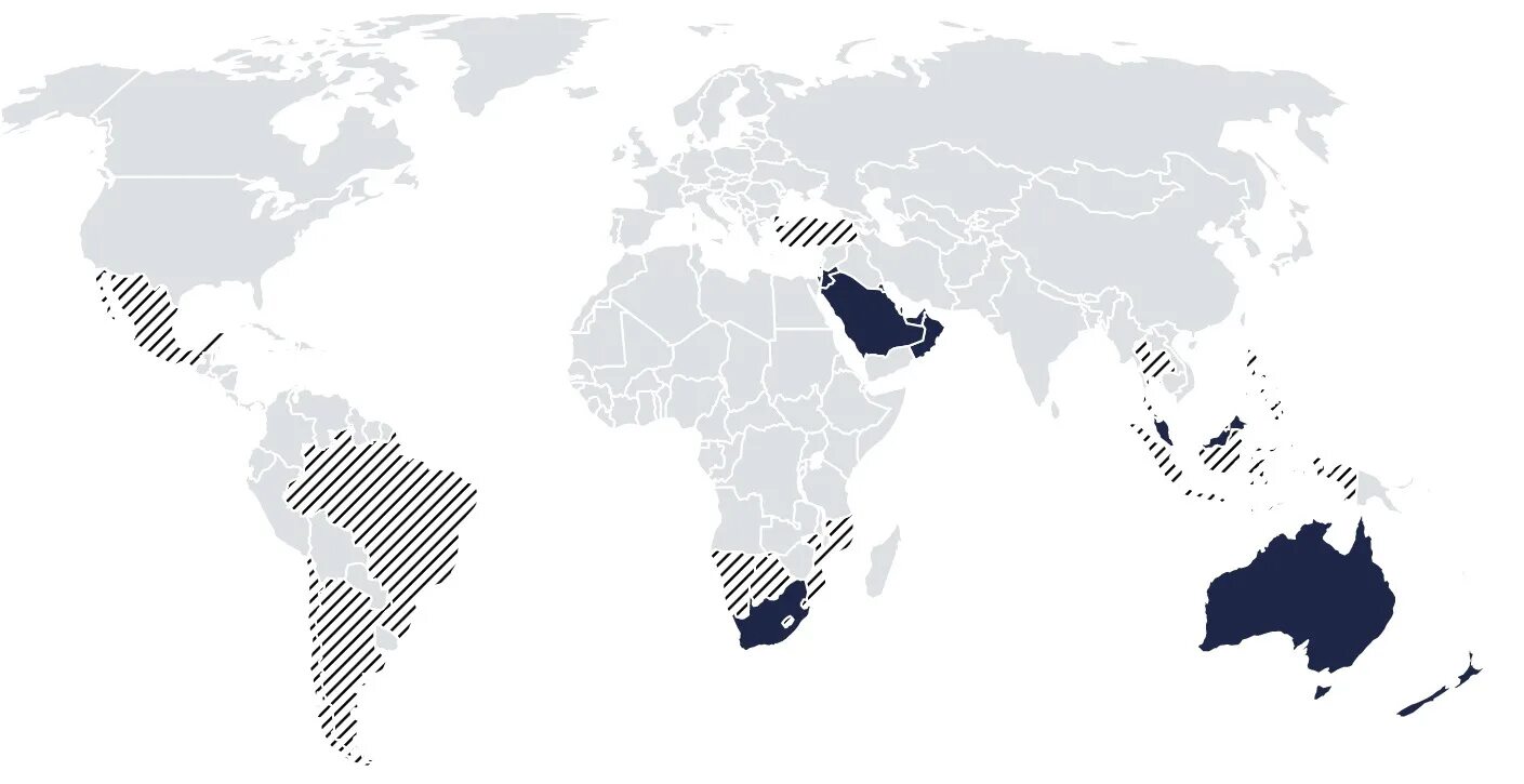 Мировая карта 2022.