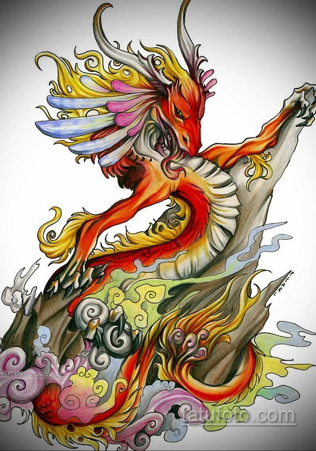 тату дракон цветной. тату дракон цветной. тату эскизы цветные. цветные тату драконов. дракон тату эскиз цветной.