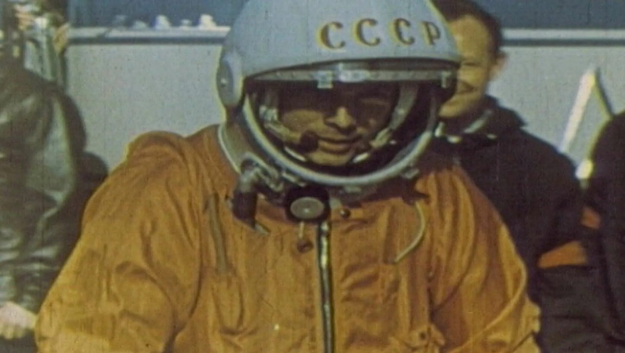 Видео полета первого человека. Полёт Юрия Гагарина в космос.