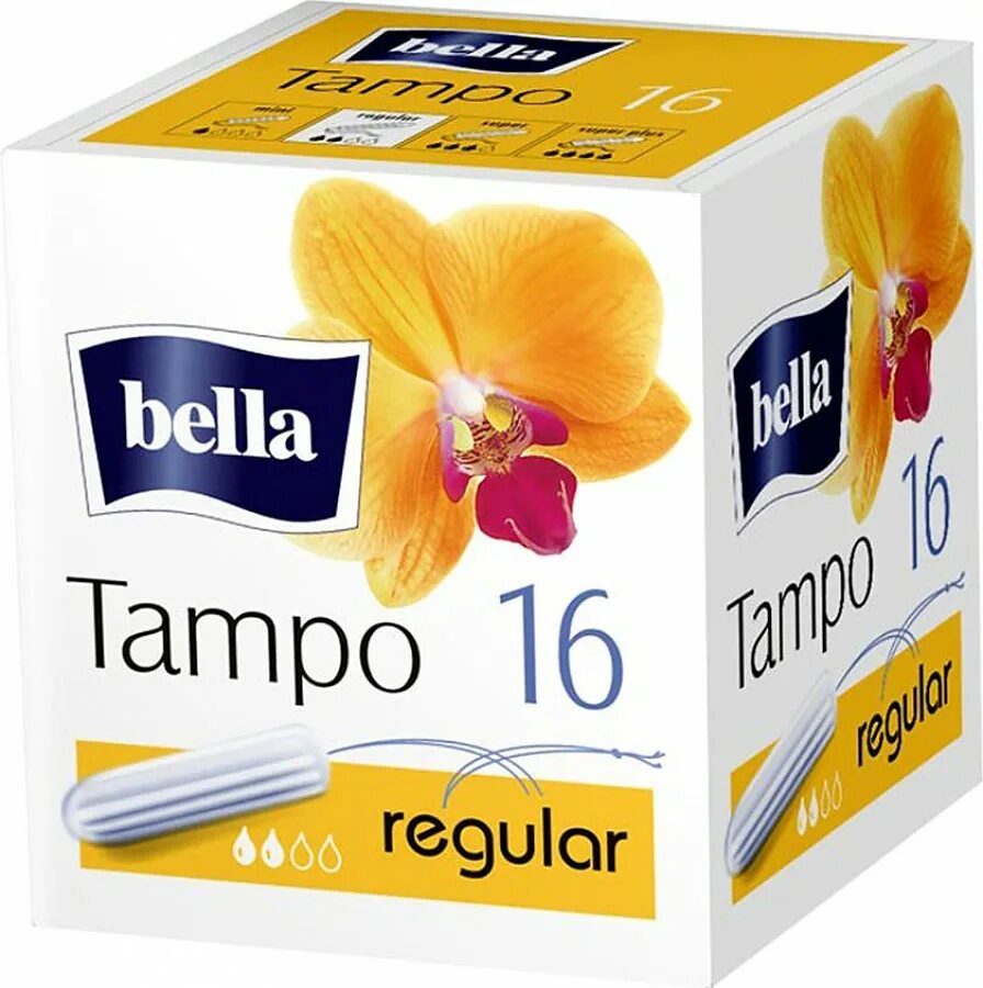 Женские гигиенические тампоны. Bella тампоны Tampo Regular Premium Comfort. Bella - тампоны Regular 16шт.