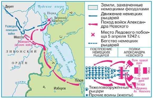 Ледовое побоище схема сражения. Карта битвы ледового побоища. Карта ледового побоища 6 класс история России. Ледовое побоище 1242 карта. Невская битва и Ледовое побоище карта.