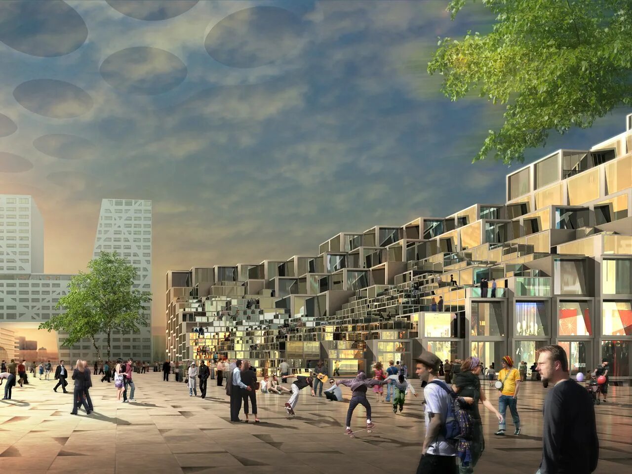 Mvrdv. MVRDV парк. MVRDV архитектурное бюро. MVRDV Saint Denis. Жилая архитектура MVRDV.