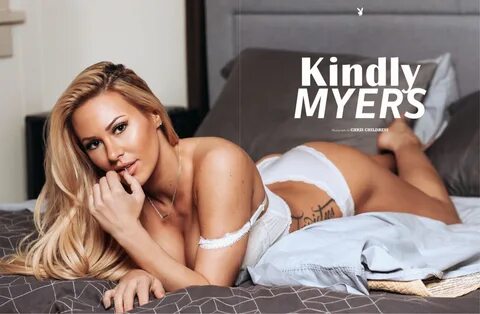 Кайндли Майерс (Kindly Myers) в мини бикини для журнала Playboy.