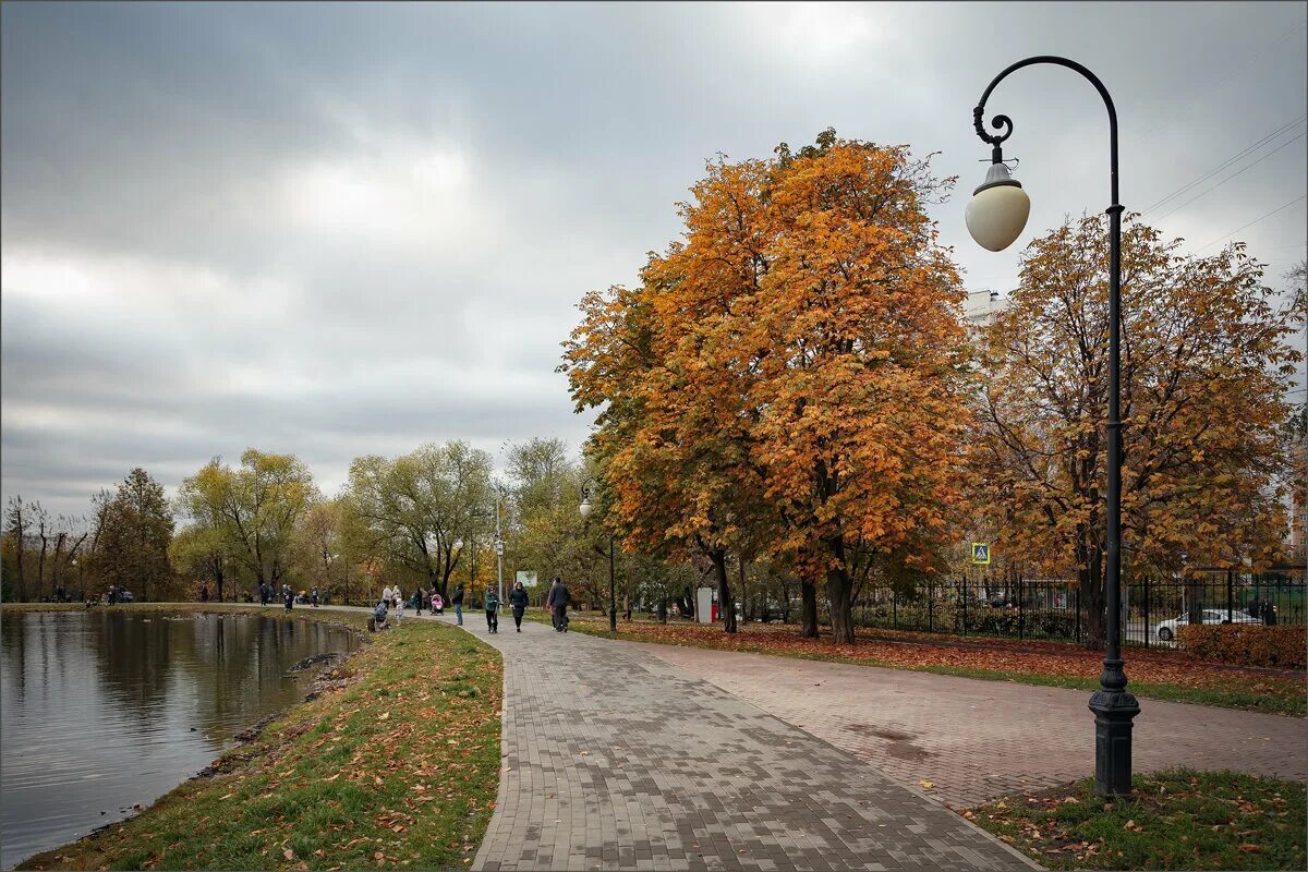 Парк пасмурно. Осень пасмурно парк. Пасмурный день в парке. Витебск осенью. Витебск парк.
