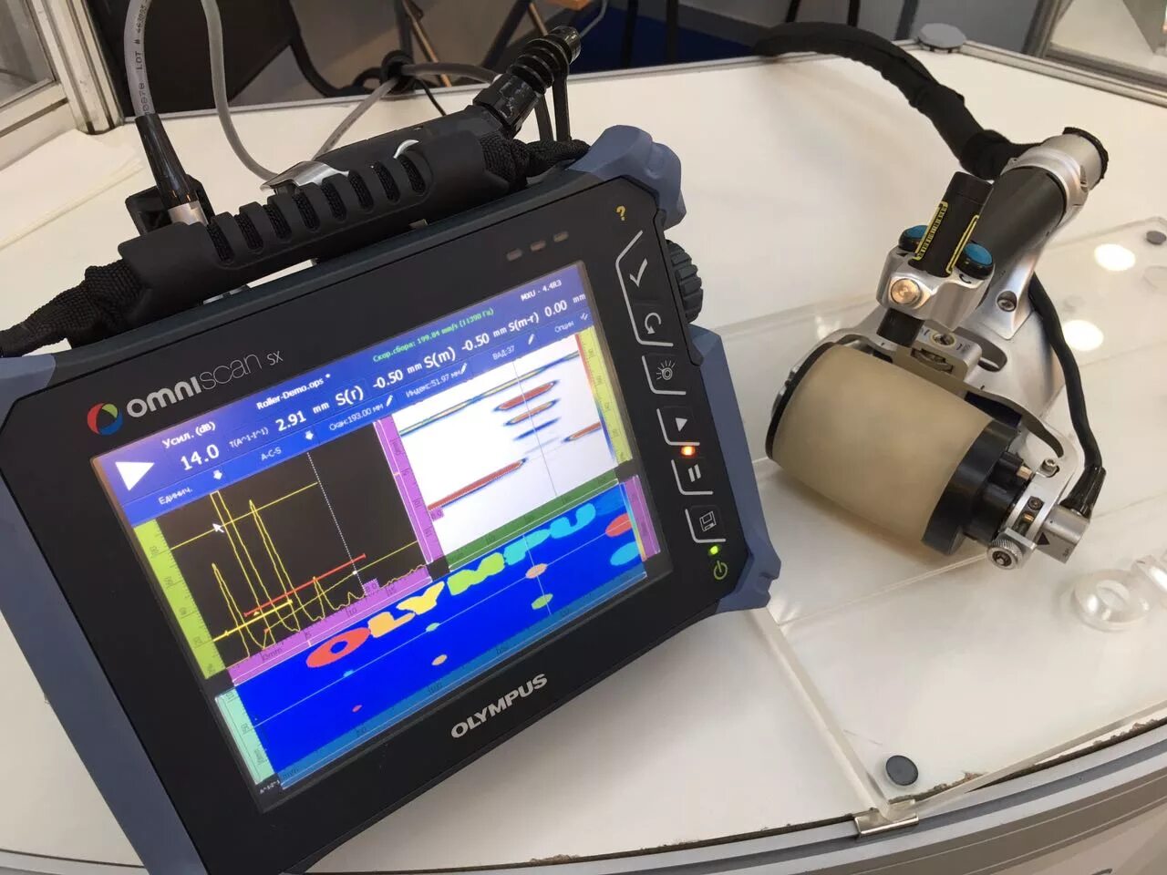 Дефектоскоп OMNISCAN SX, Olympus.