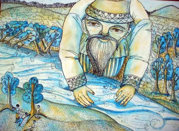 Бог хозяин всего. Инмар в удмуртской мифологии\. инмар бог удмуртов. инмар у удмуртов. инмар бог удмуртов рисунок.