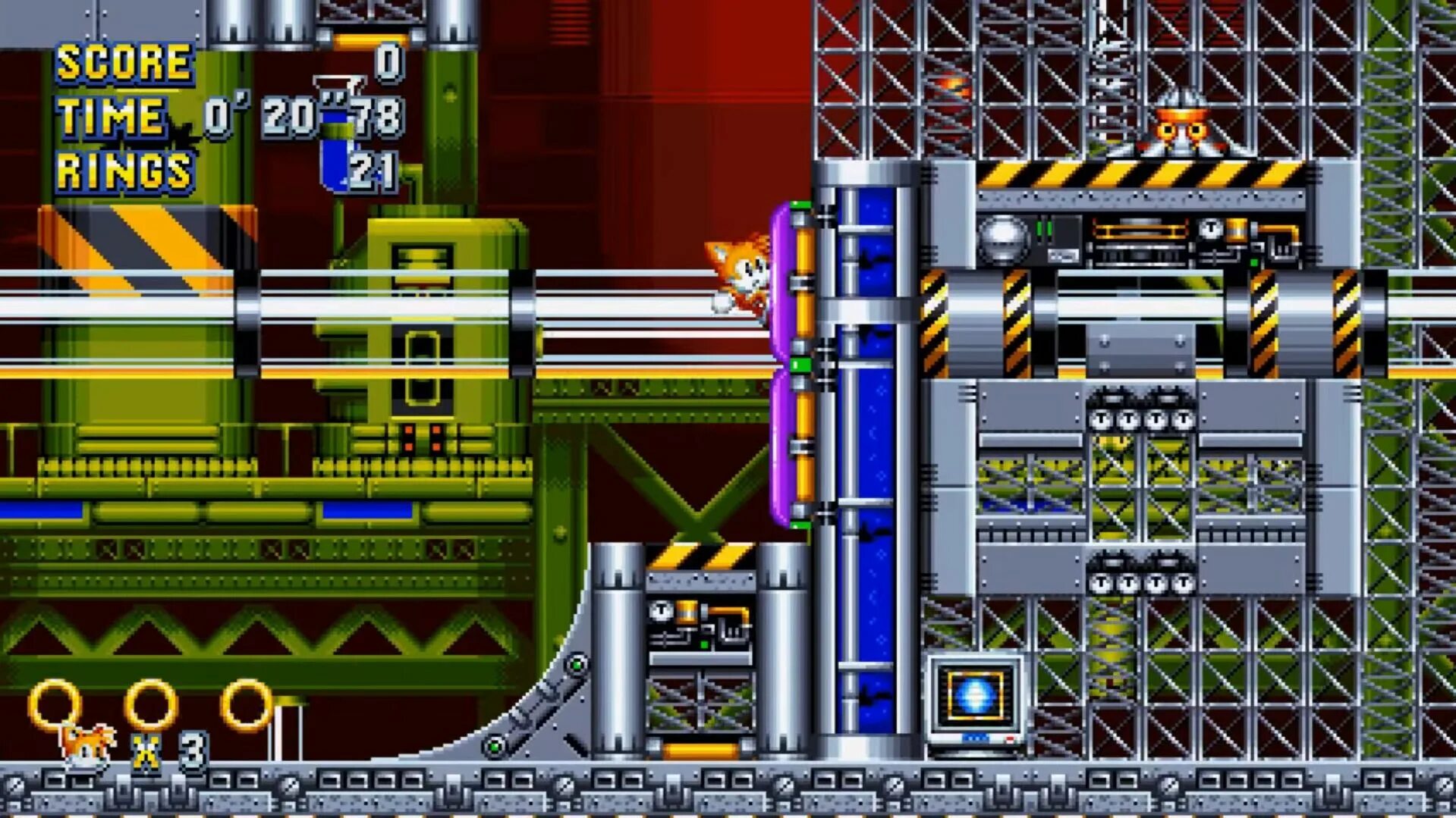 Plant zone. Chemical Plant Zone Sonic Mania. Chemical Plant Соник Мания. Sonic 2 Chemical Plant Zone Эггман. Sonic 2 Chemical Plant Zone Эггман босс.