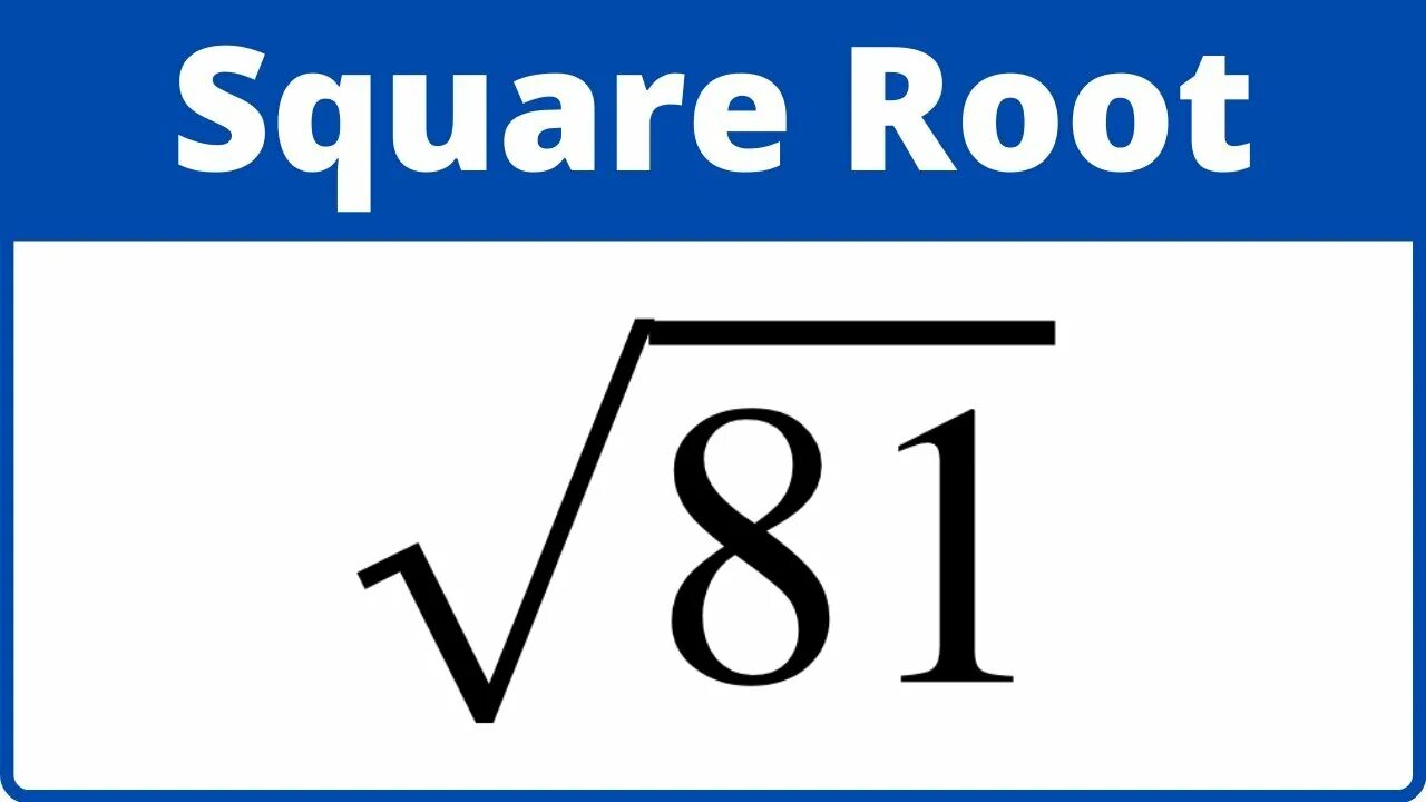 2 4 корень 81. Корень 81. 81 Square root. Квадратный корень 81. Квадратный корень 36.