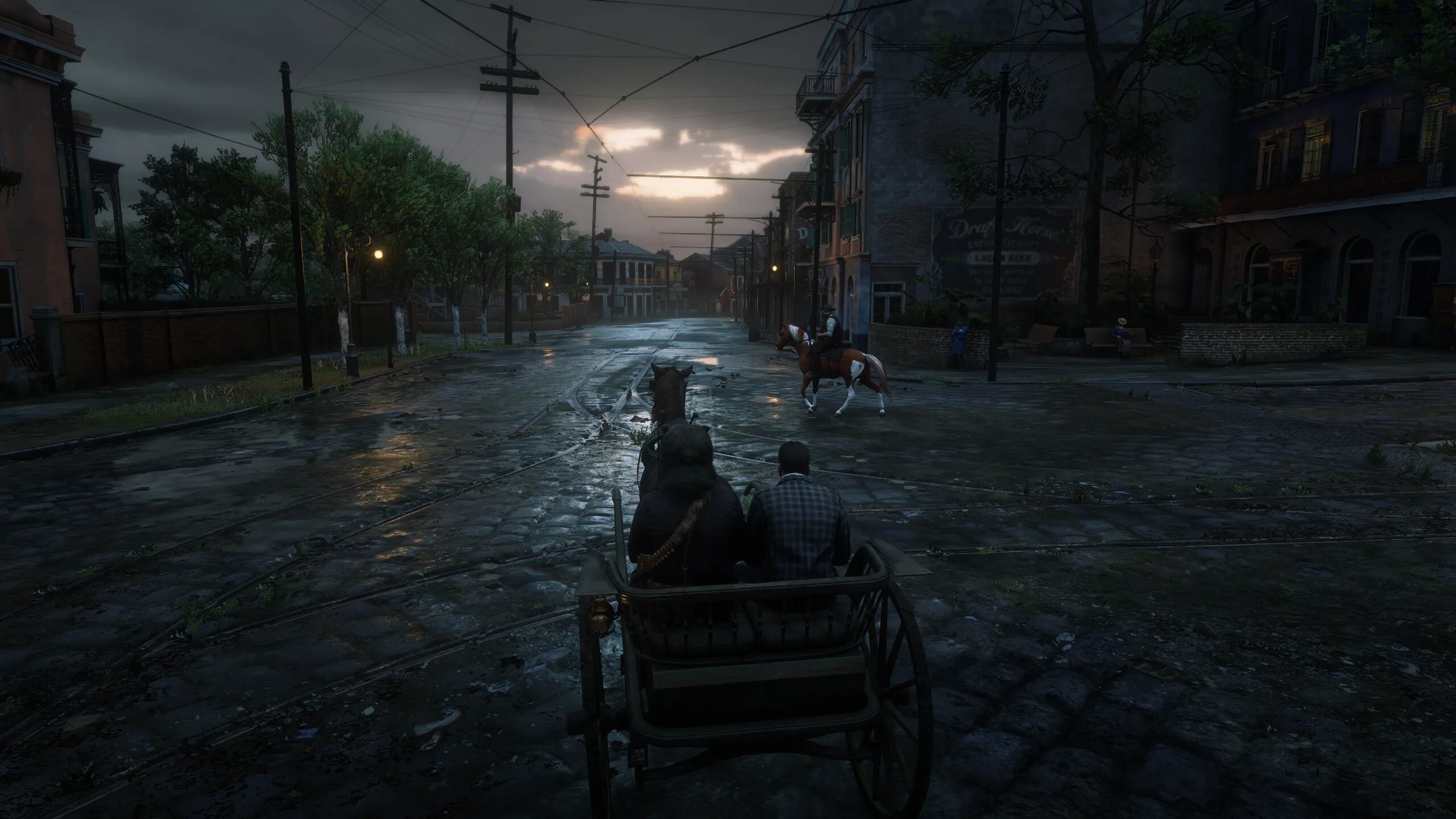 Вечер от 6.03 24. Red Dead Redemption 2 обои на рабочий стол 2560*1440. Игра Red Dead Redemption 2 PC Cover. Атмосфера улицы. Обои RTX.