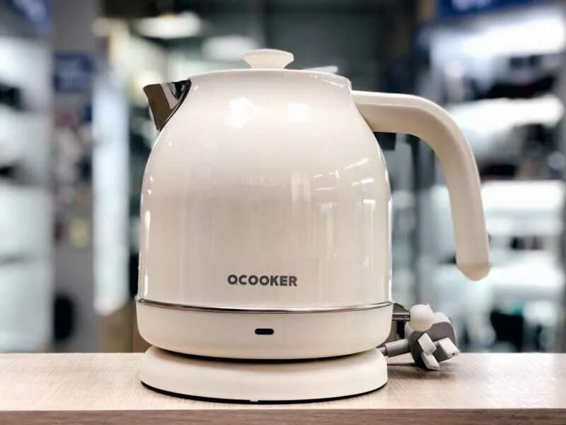 Какие бывают чайники. Чайник Xiaomi Qcooker. Чайник Xiaomi Qcooker Retro. Электрический чайник Xiaomi Qcooker Retro Electric kettle 1.7l. Xiaomi Ocooker kettle.