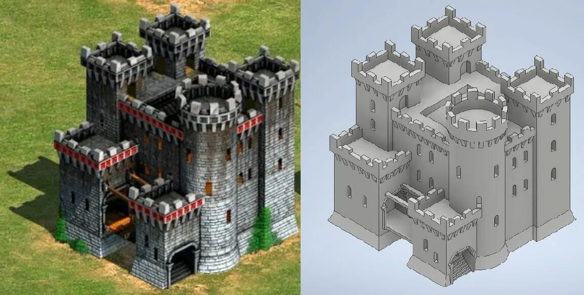 Замки в AOE 2. Замок age of Empires 2. Age of Empires 2 крепость. Средневековый замок age of Empires.