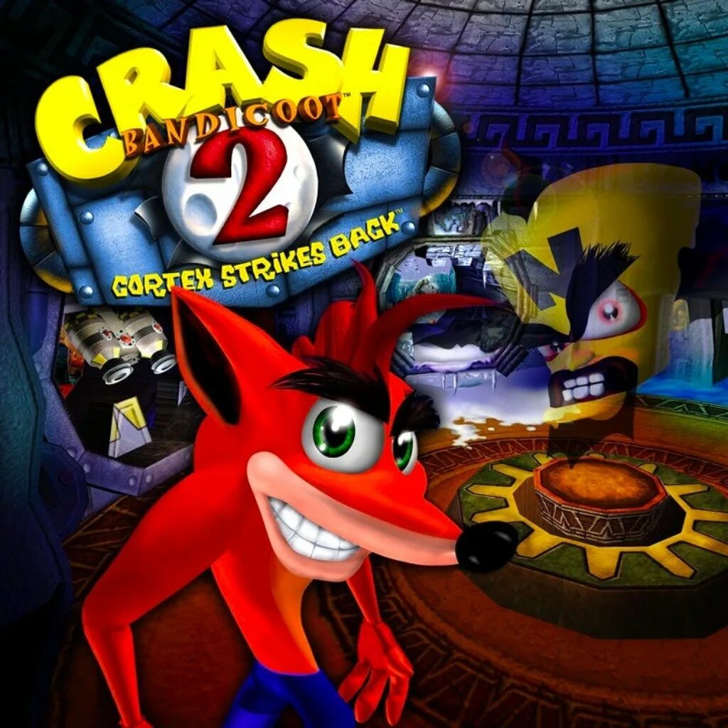 Обложка crash Bandicoot Sony PLAYSTATION 1. Crash Bandicoot 2 ps1. Crash Bandicoot 2 ps1 обложка. Игра crash Bandicoot 2 Cortex Strikes back.