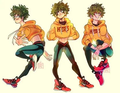 ヒ ロ ア カ"wanted to draw deku in these tights i fo"Tokki 🍖 🐗 HAWK...