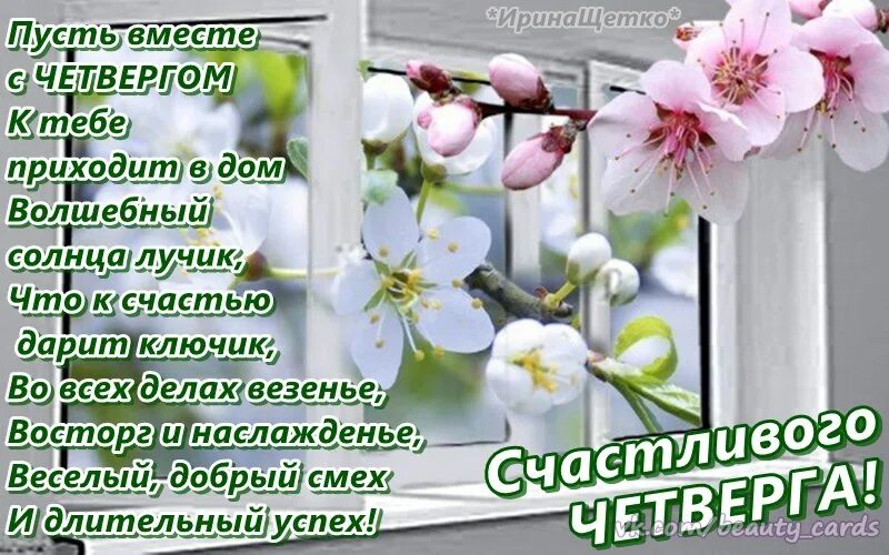 Хорошего четверга картинки весенние. Доброгое Весеннее утро четверга. С добрым весенним утром четверга. Открытки с добрым утром четверга. Доброе Весеннее утро четверга.