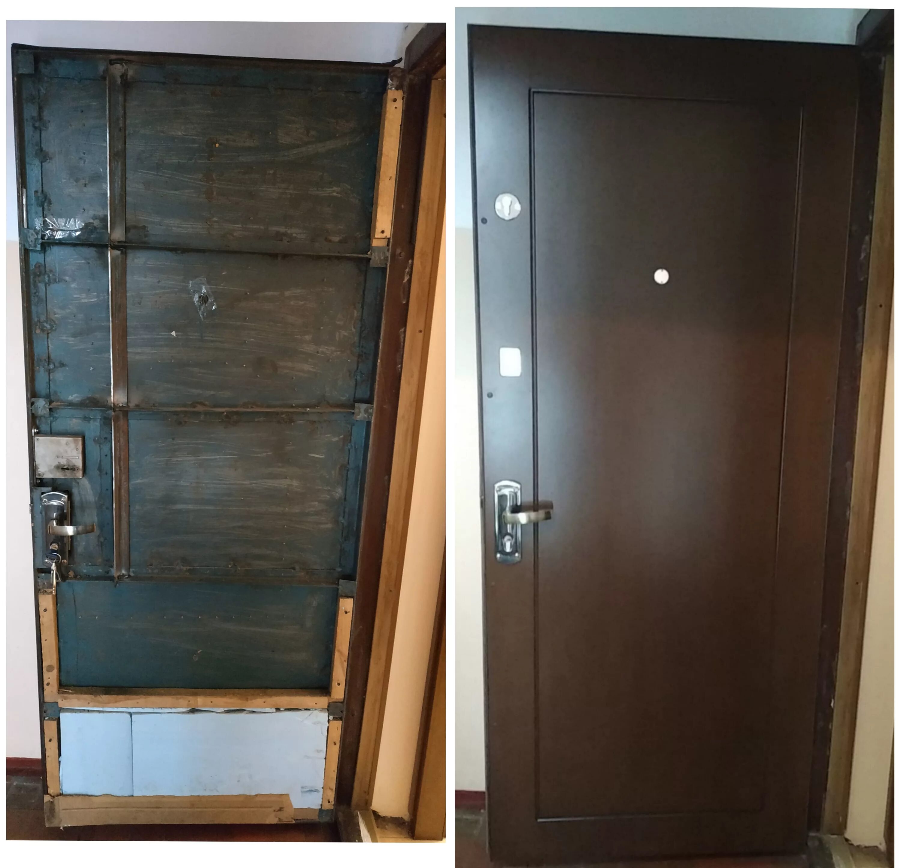 Реставрация входной двери. Реставрация металлических дверей. Обновление входной металлической двери. Обновление железной входной двери. Старая входная дверь в квартиру