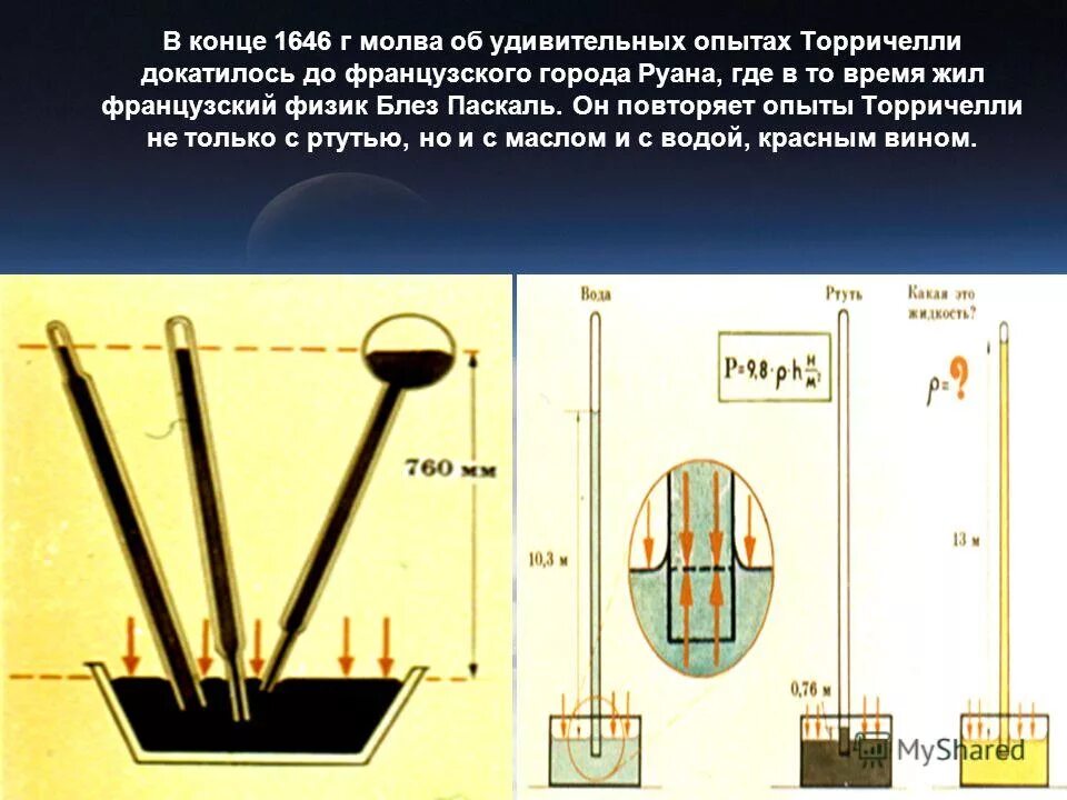 Урок опыт торричелли 7 класс. Урок опыт торричелли 7 класс