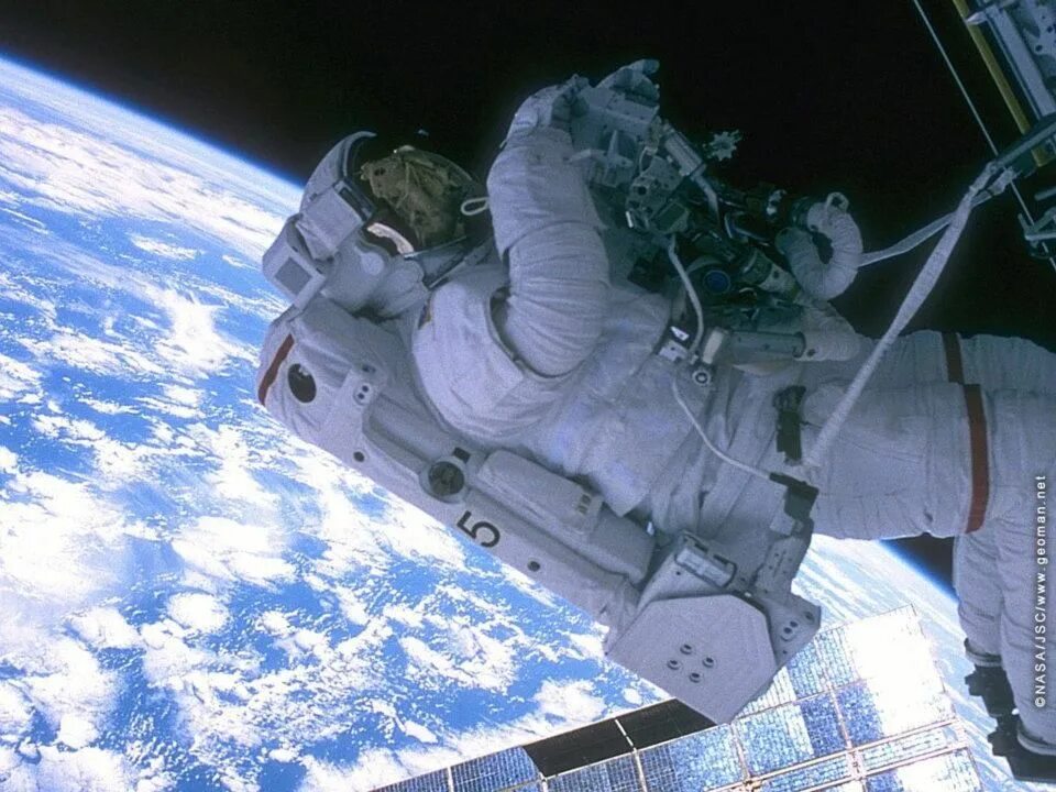 Back into space