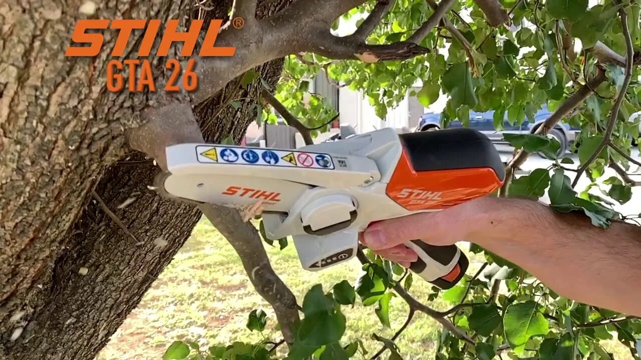 Пила stihl 26. Сучкорез Stihl GTA 26. Сучкорез аккумуляторный Stihl GTA 26. Штиль GTA 26. Цепная пила штиль ГТА 26.