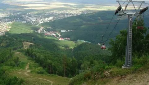 Канатная дорога гора церковка