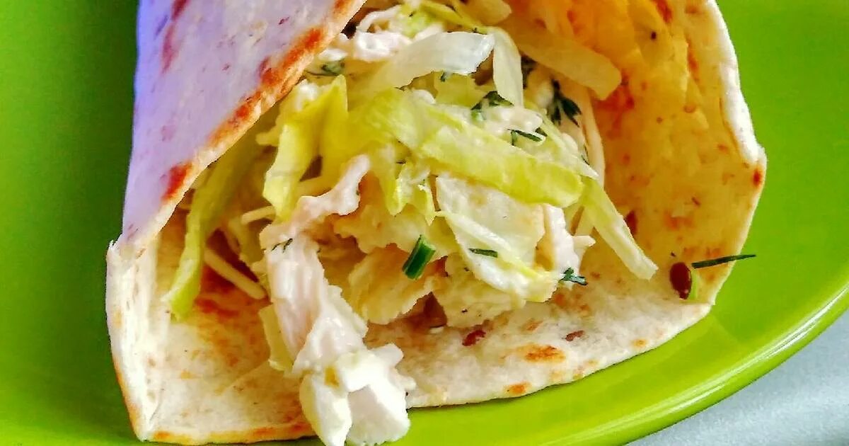 Тортилья с Начинкой на Каждый День. Пошаговый рецепт с фото