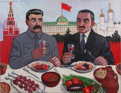Товарищ светлый и холодный задумчивый грузин