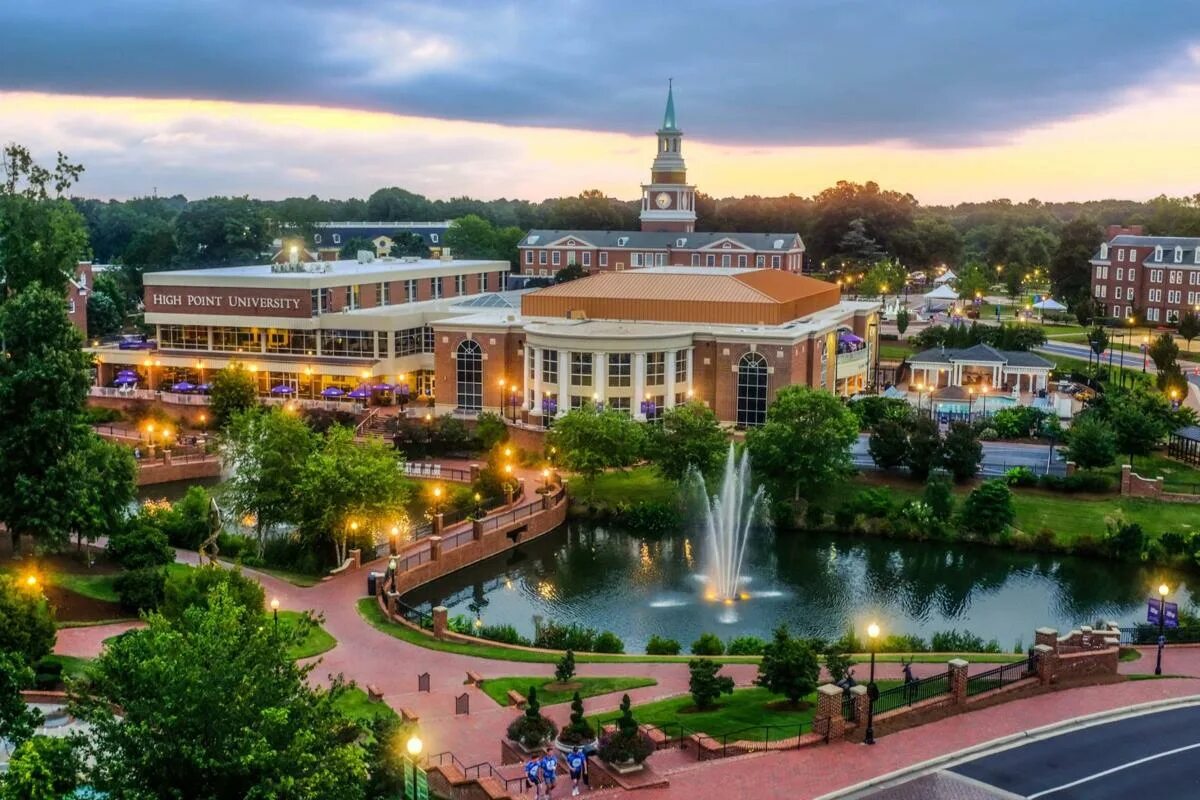 High point. High point university.
