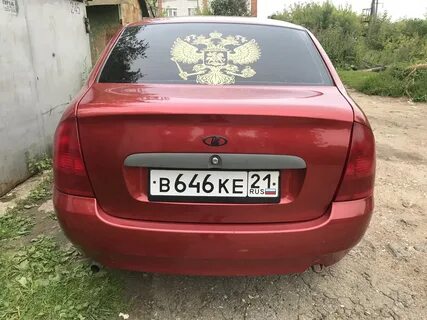 Задние фары калина седан
