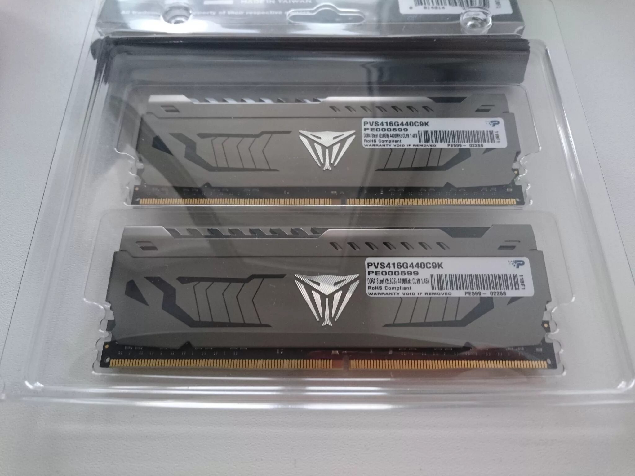 Patriot Viper Steel pvs416g440c9k ddr4 - 2x 8гб 4400. Patriot Viper Steel ddr4-4400. 16 ГБ: Patriot Viper Steel ddr4-4400 (2 x 8 ГБ). Patriot Viper Steel [pvs416g440c9k]. Viper steel ddr4 16gb