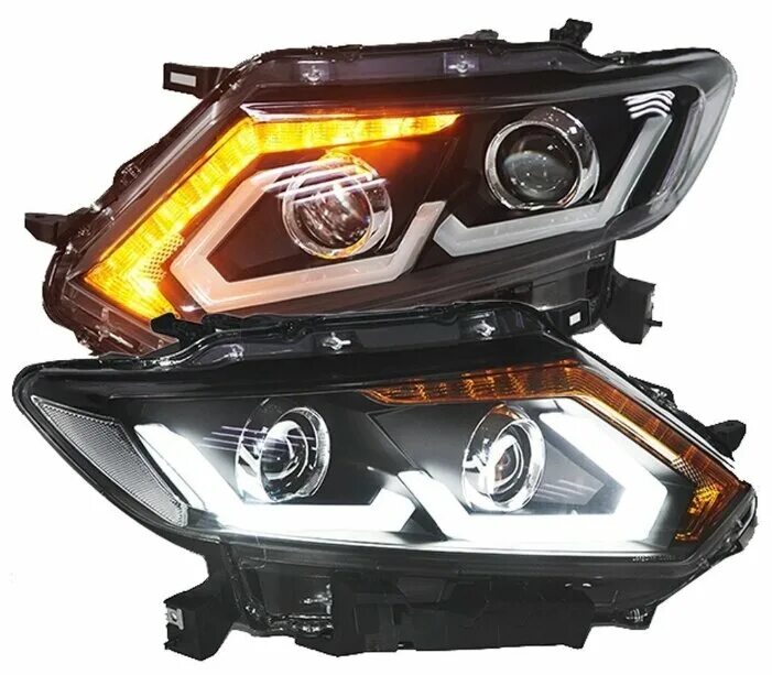 Фары x trail купить. Фара Ниссан х-Трейл т32. Led фары Nissan x-Trail t32. Передние фары Ниссан х-Трейл т32. Led фара Ниссан x Trail t32.