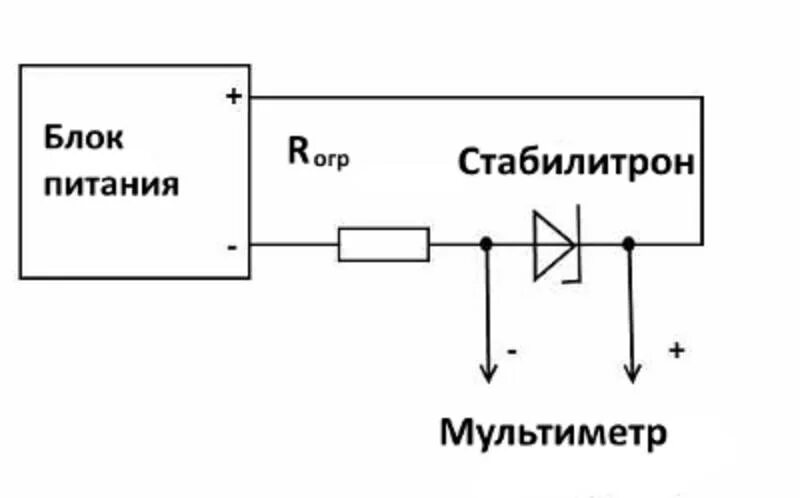Как отличить диод от стабилитрона мультиметра. Схема проверки диода зенера. проверка стабилитрона на напряжение схема. как проверить стабилитрон мультиметром на напряжение. как проверить стабилитрон на напряжение стабилизации мультиметром.