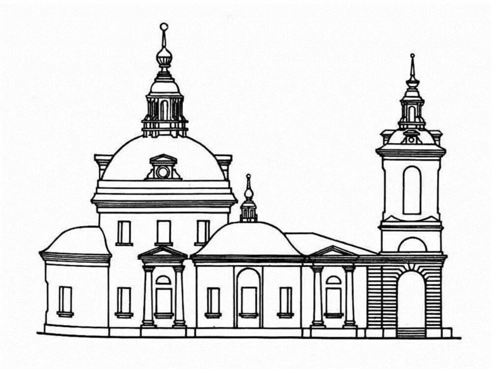 церковь сан джорджо маджоре фасад. церковь сан джорджо маджоре план. церковь сант аньезе ин агоне план. стиль барокко в архитектуре рисунок. церковь иль джезу в риме эскиз.
