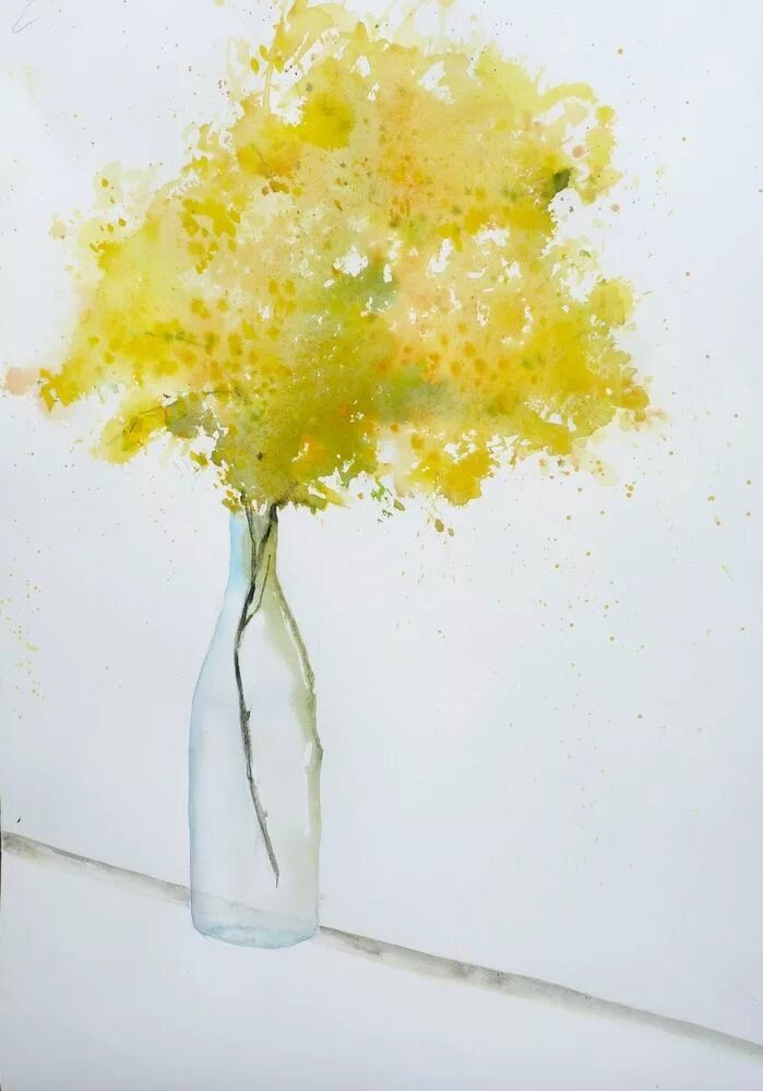 Мимоза акварелью. Мимоза акварель mimosa. Акварельный желтый. Мимоза акварелью. Мимоза акварель mimosa.