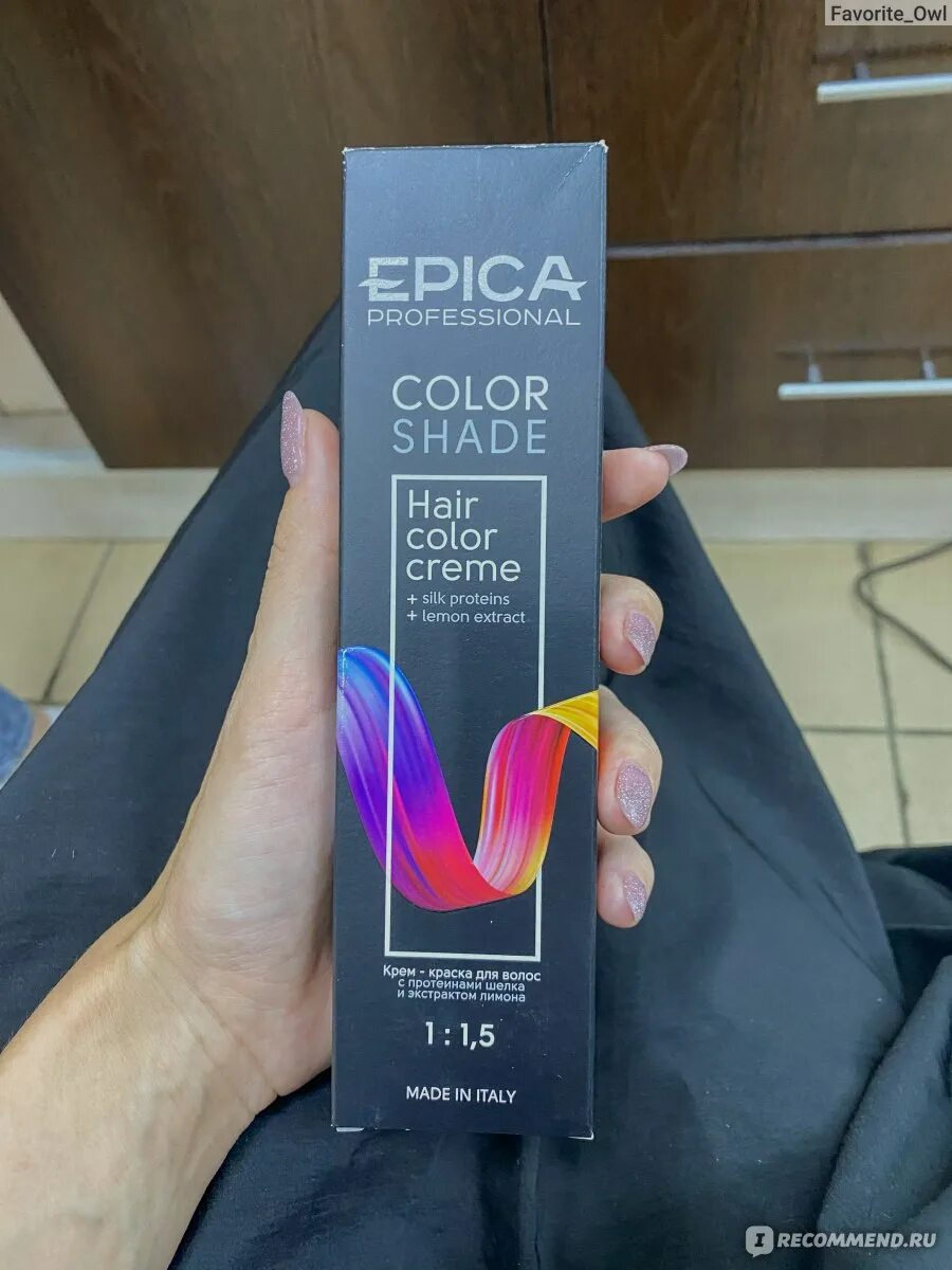 EPICA PROFESSIONAL Крем-краска Colorshade Epica Professional 72251051 купить в и