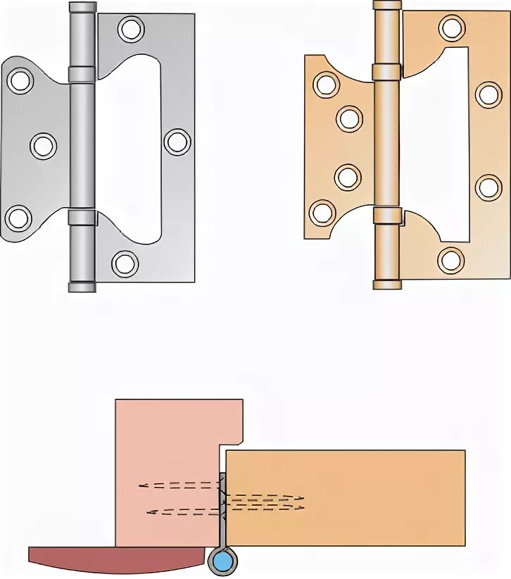 Петля-бабочка 4"*2,5мм 2bb AC "Сазар". Схема монтажа дверных петель бабочка. Петля для межкомнатной двери 120х60. Монтаж петель бабочка на межкомнатные двери с уплотнителем.