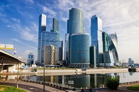 Москва сити лето