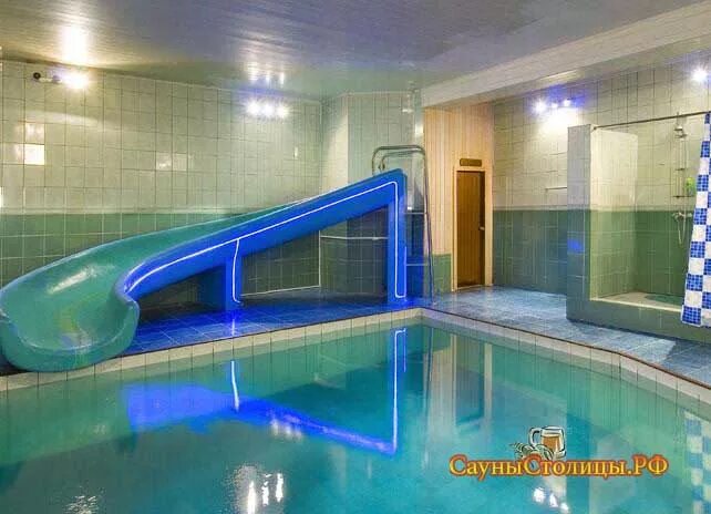 ближний баня или сауна